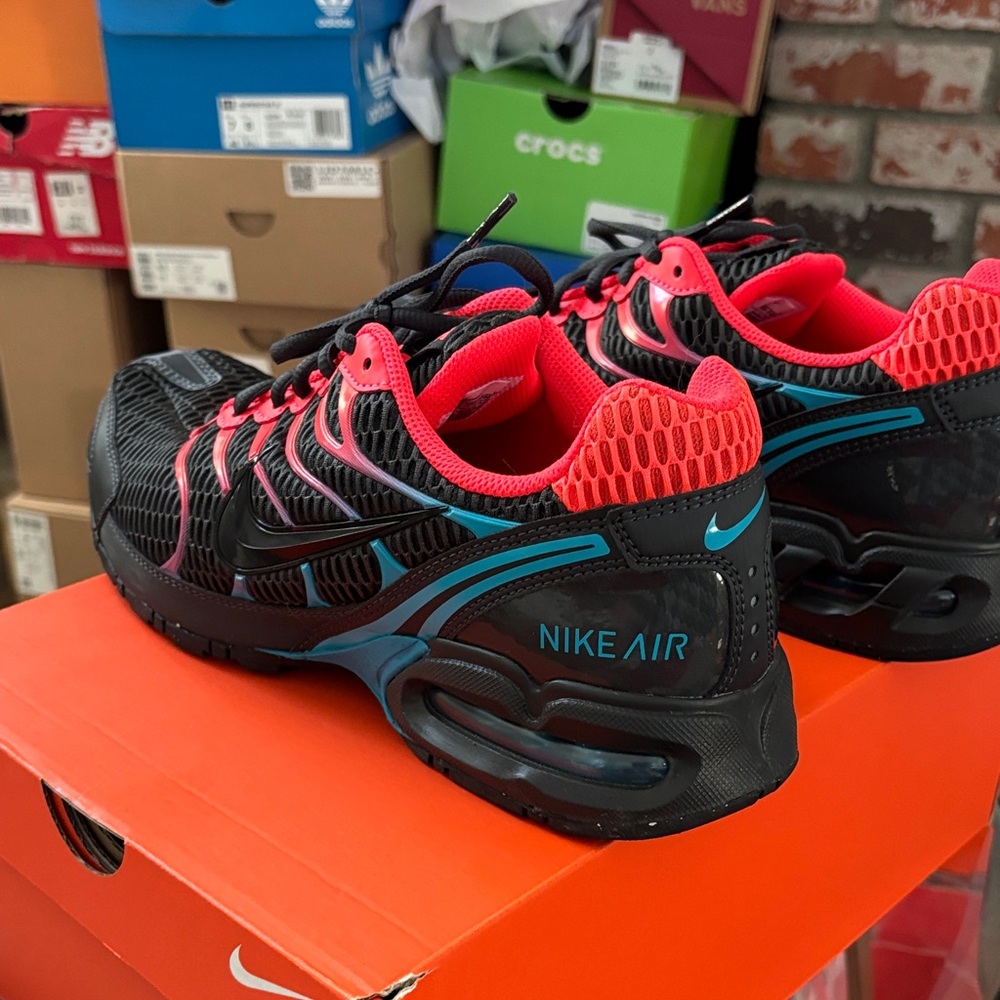 Nike Air Max Torch 4 Running Shoes Black Blue Lagoon 343846-046 Men’s 10.5 - Picture 8 of 10